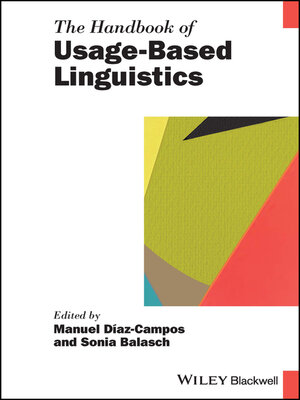 cover image of The Handbook of Usage-Based Linguistics